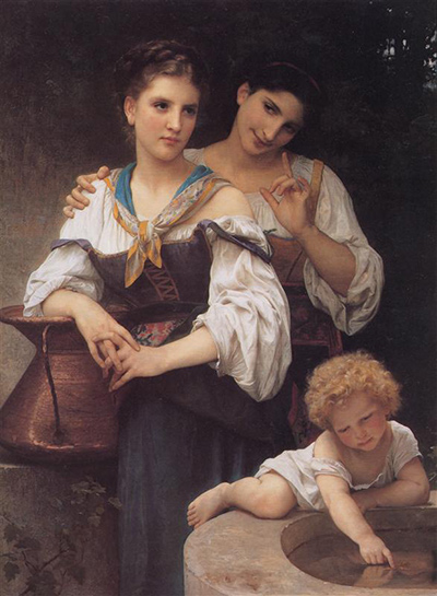 The Secret William-Adolphe Bouguereau